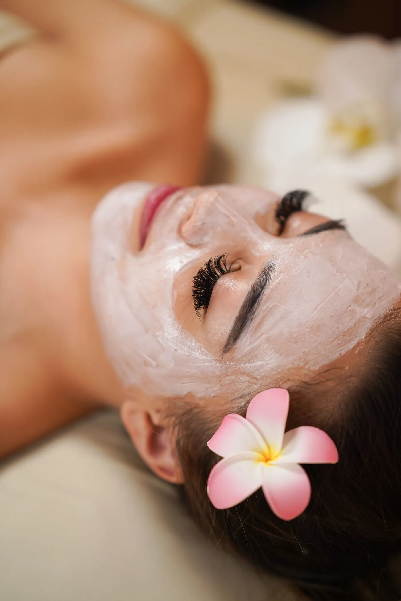 Facial treatment at The Salt Room
